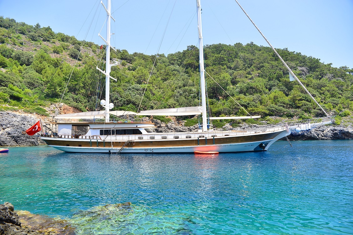 LUCE DEL MARE - Deluxe Charter-Gulet an der türkischen Küste 